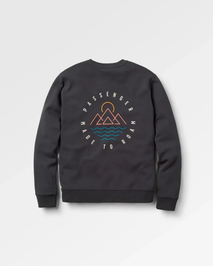 Men Tops Passenger Escapism Sweatshirt Black Black
