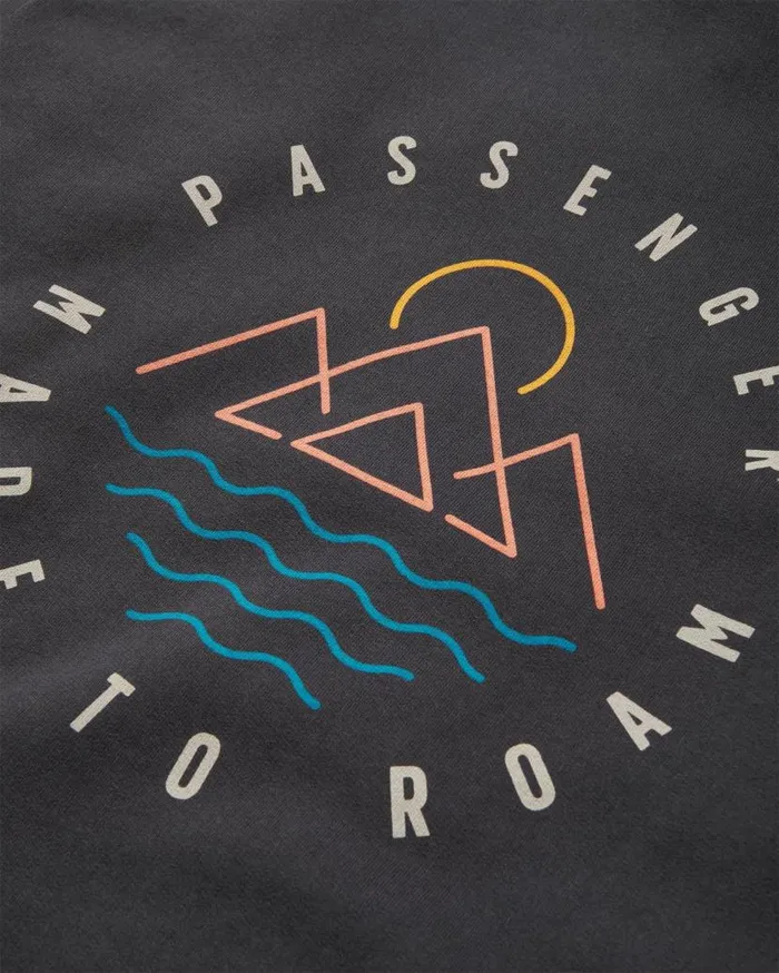 Men Tops Passenger Escapism Sweatshirt Black Black
