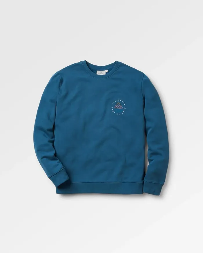 Men Tops Passenger Escapism Sweatshirt Dark Denim Dark Denim