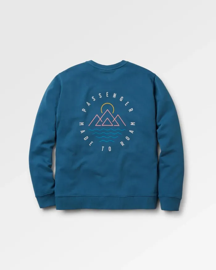 Men Tops Passenger Escapism Sweatshirt Dark Denim Dark Denim