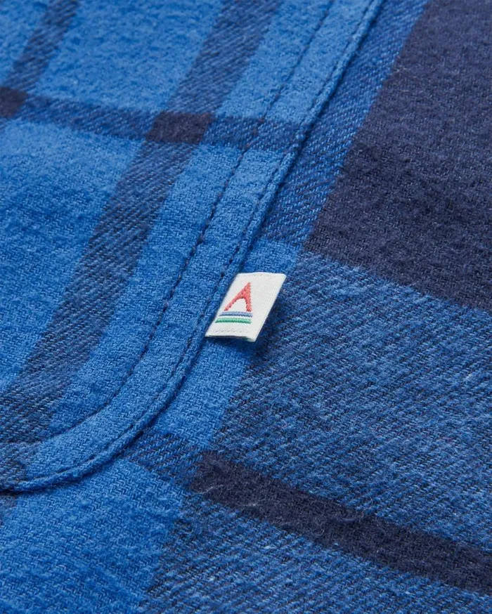 Men Tops Passenger Freestyle SherpaLined Overshirt True Blue True Blue