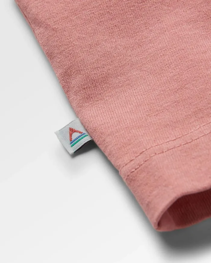 Men Tops Passenger Heritage Recycled Relaxed Fit TShirt Peach Peach
