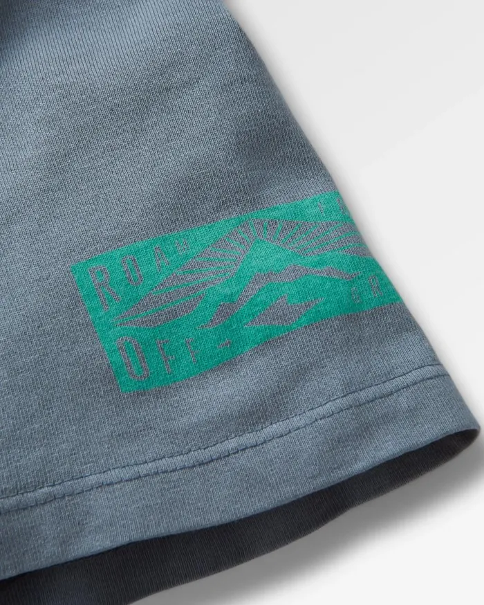 Men Tops Passenger Icon Recycled Cotton TShirt Storm Grey Storm Grey