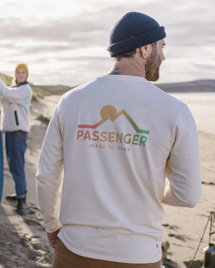 Men Tops Passenger MTR Recycled Cotton LS TShirt Birch Birch