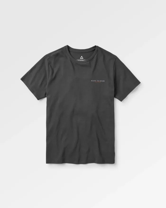 Men Tops Passenger Open Road Recycled Cotton TShirt Black Black