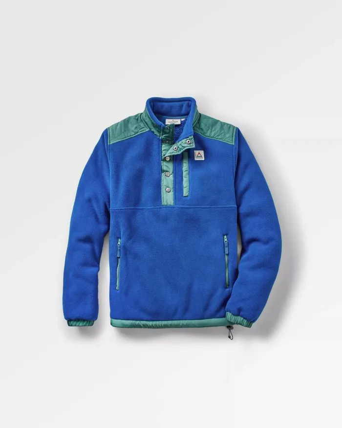 Men Tops Passenger Solace Recycled SherpaLined Polar Fleece True Blue True Blue