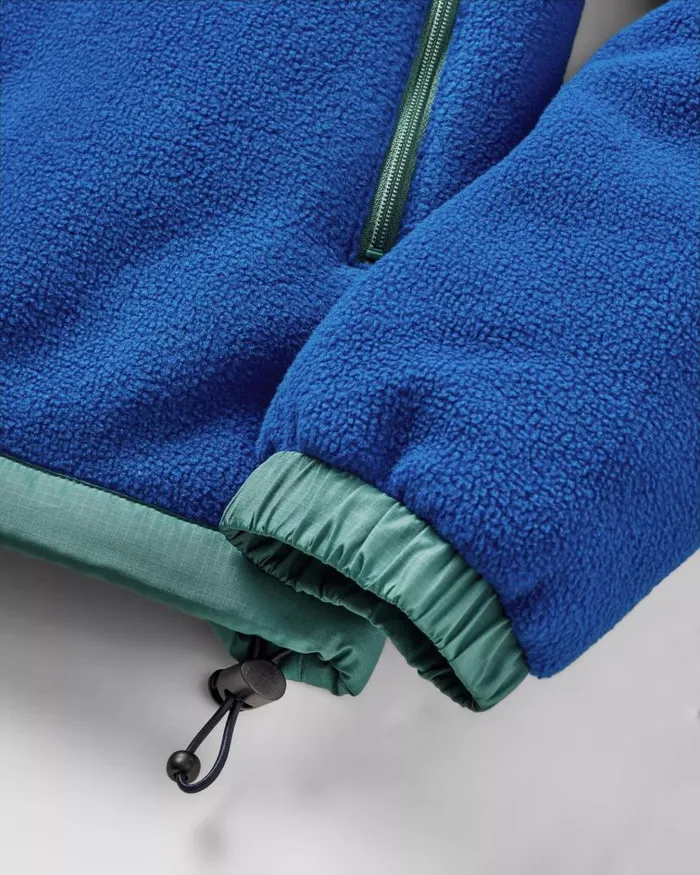 Men Tops Passenger Solace Recycled SherpaLined Polar Fleece True Blue True Blue