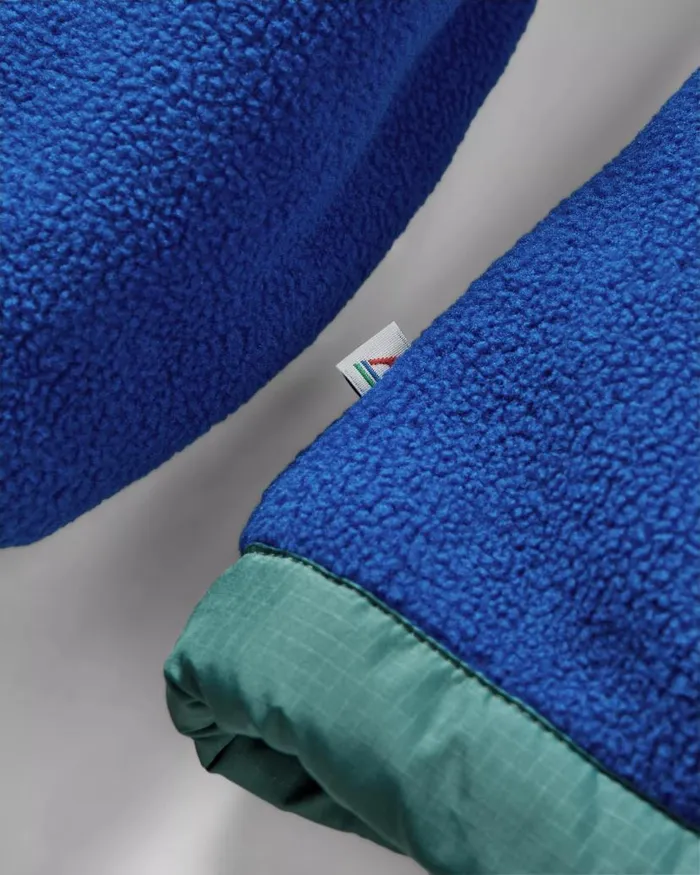 Men Tops Passenger Solace Recycled SherpaLined Polar Fleece True Blue True Blue