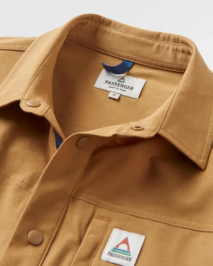 Men Tops Passenger Traveller Stretch Shirt Coconut Coconut