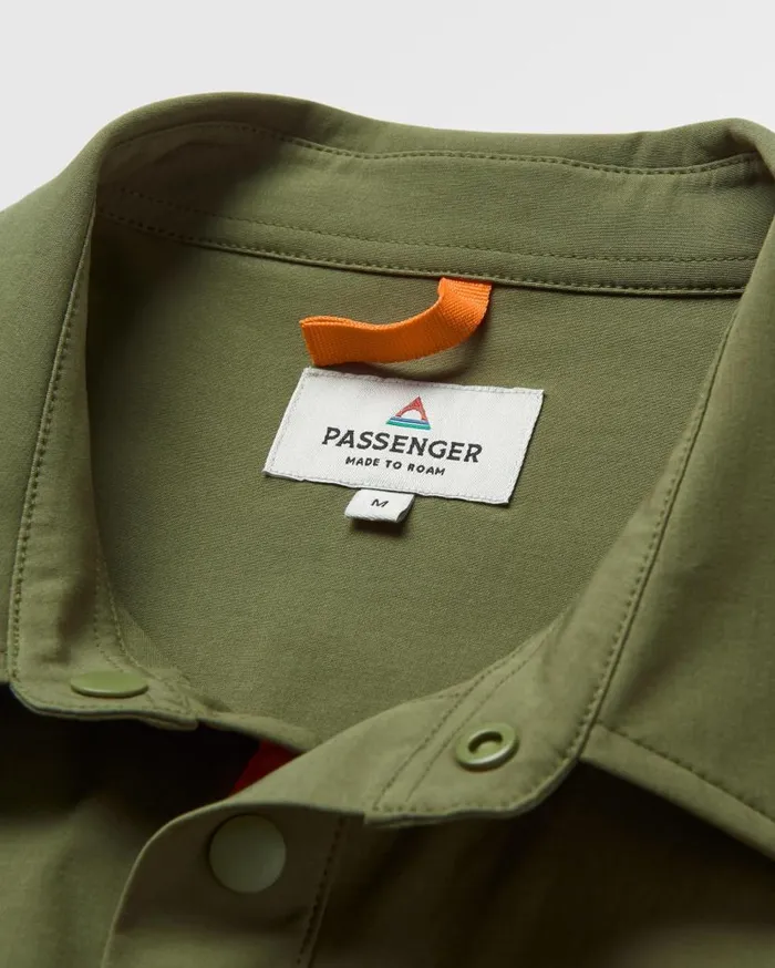 Men Tops Passenger Traveller Stretch Shirt Khaki Khaki