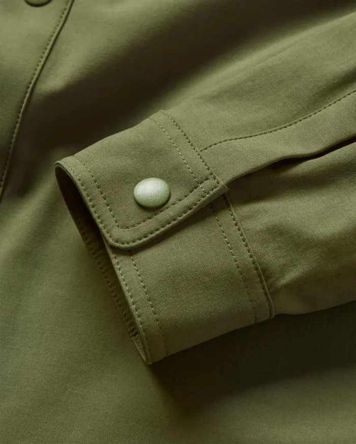 Men Tops Passenger Traveller Stretch Shirt Khaki Khaki