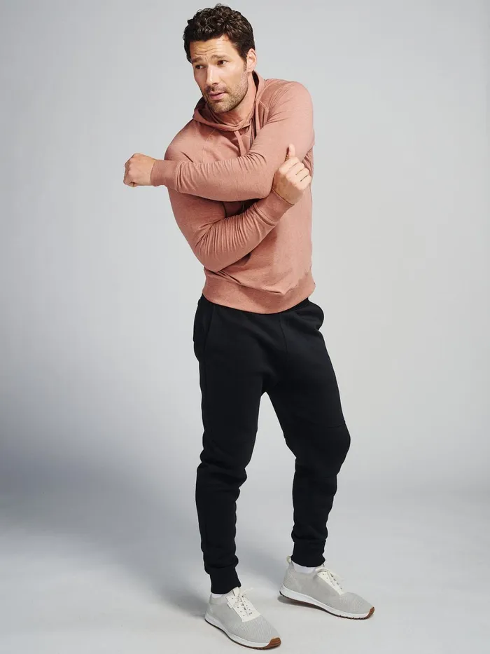 Men Varsity French Terry Hoodie Tasc Performance Sweatshirts Hoodies