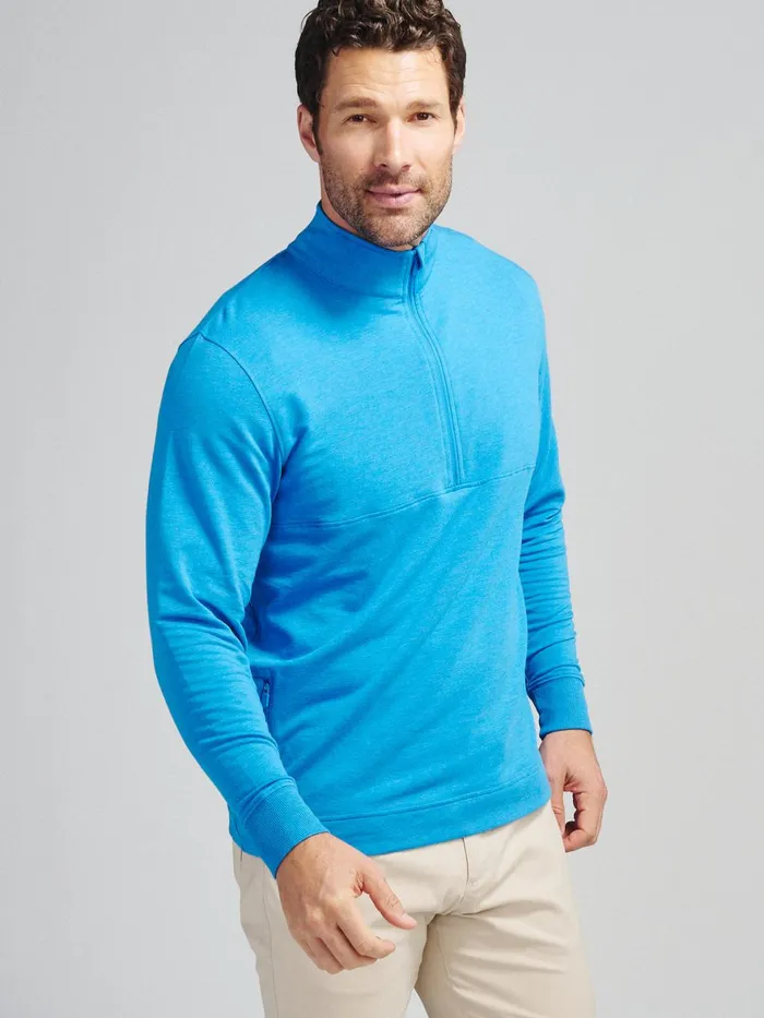 Men Venture Fleece 12 Zip Tasc Performance Sweatshirts Hoodies