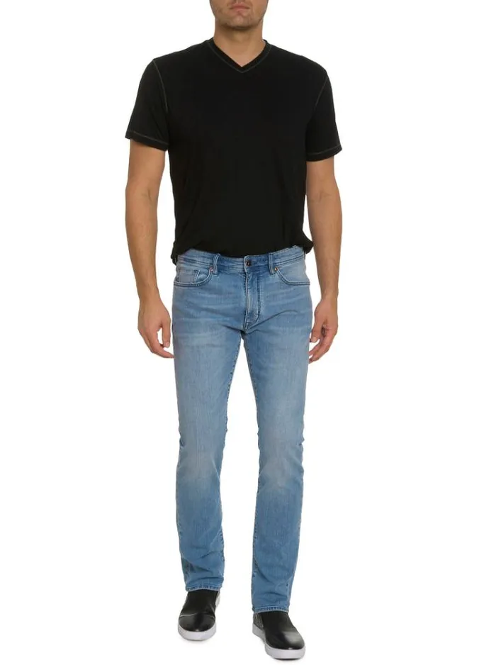 Men VIRGIL DENIM PANT Indigo Robert Graham Jeans and Pants