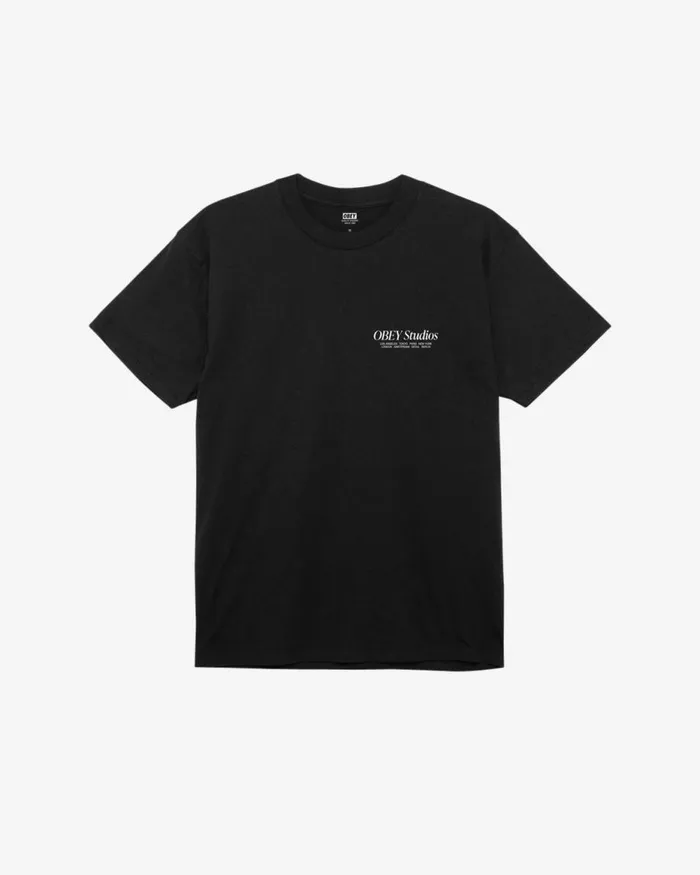 Men VISUAL FOOD FOR YOUR MIND CLASSIC TSHIRT Digital Violet OBEY Clothing TSHIRTS Men VISUAL FOOD FOR YOUR MIND CLASSIC TSHIRT Digital Violet OBEY Clothing TSHIRTS