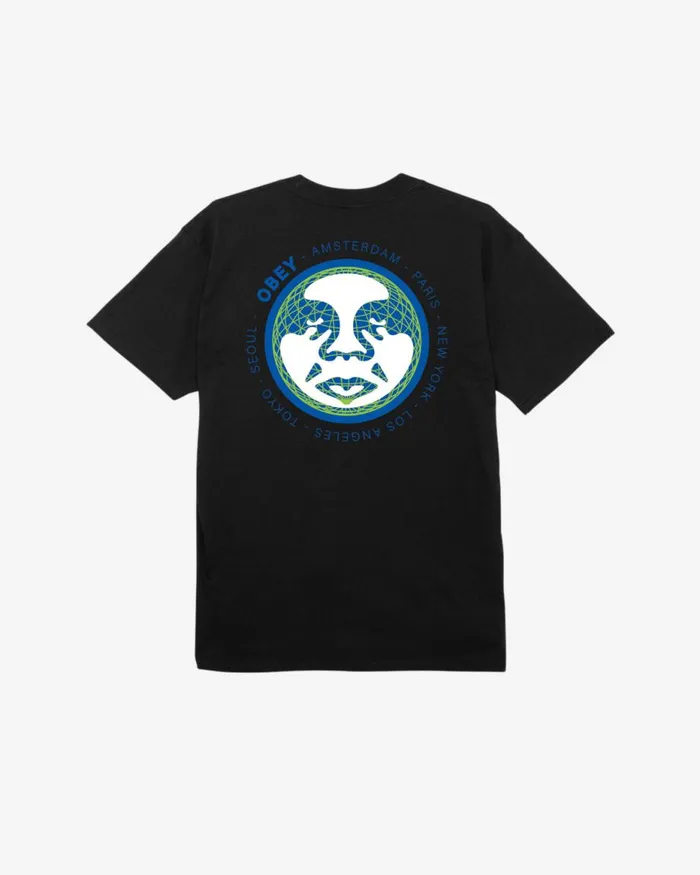 Men WIRE ICON CLASSIC TSHIRT White OBEY Clothing TSHIRTS