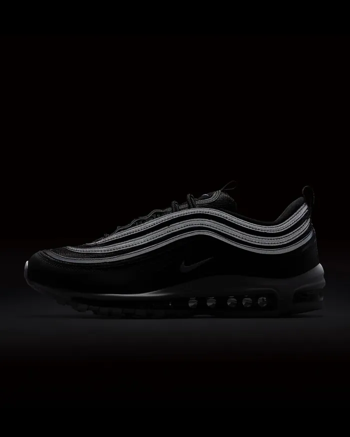 Mens Nike Air Max 97 BlackWhite Nike First Day Kicks