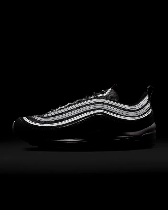 Mens Nike Air Max 97 BlackWhite Nike First Day Kicks