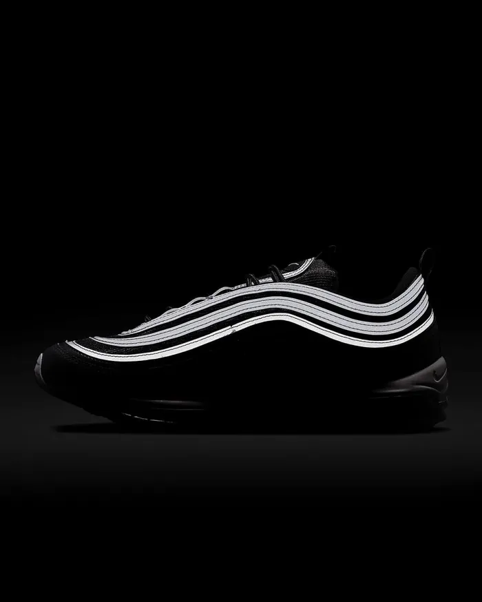 Mens Nike Air Max 97 BlackWhite Nike First Day Kicks