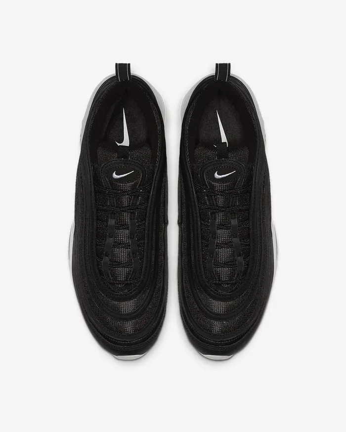 Mens Nike Air Max 97 BlackWhite Nike First Day Kicks