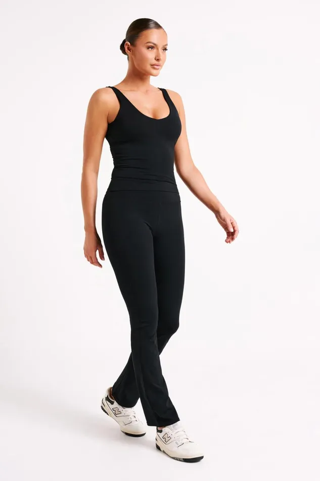 Meshki Activewear Sherrie Yoga Pants 8211 Black Black 8211 Women