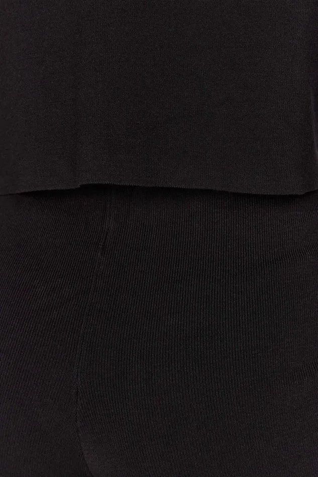 Meshki Basic Bottoms Orla Knit Shorts 8211 Black Black 8211 Women