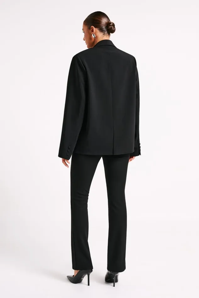 Meshki Blazers Bexley Oversized Blazer With Shoulder Pads 8211 Black Black 8211 Women