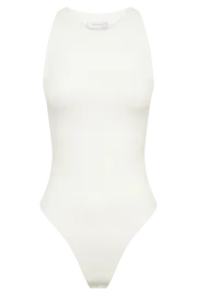 Meshki Bodysuits Sawyer Racer Bodysuit 8211 White White 8211 Women