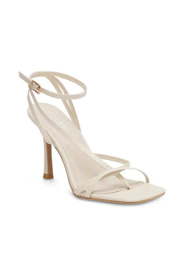 Meshki Brides Brandy Ankle Strap Heels 8211 Ivory Ivory 8211 Women Meshki Brides Brandy Ankle Strap Heels 8211 Ivory Ivory 8211 Women