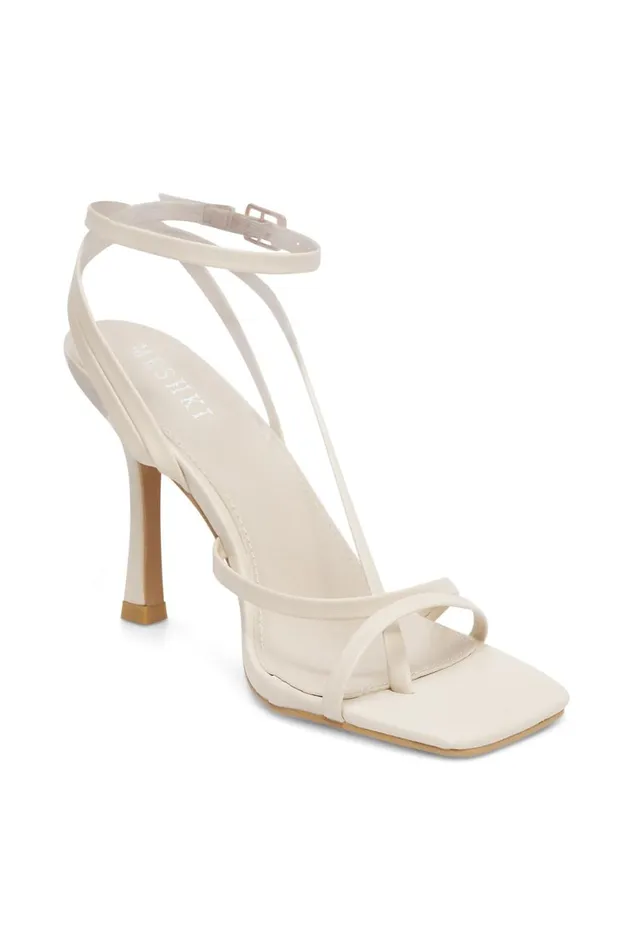 Meshki Brides Brandy Ankle Strap Heels 8211 Ivory Ivory 8211 Women Meshki Brides Brandy Ankle Strap Heels 8211 Ivory Ivory 8211 Women