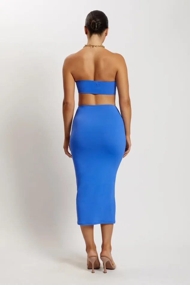 Meshki Crop Tops Mackenzie Bandeau 8211 Cobalt Blue Cobaltblue 8211 Women Meshki Crop Tops Mackenzie Bandeau 8211 Cobalt Blue Cobaltblue 8211 Women
