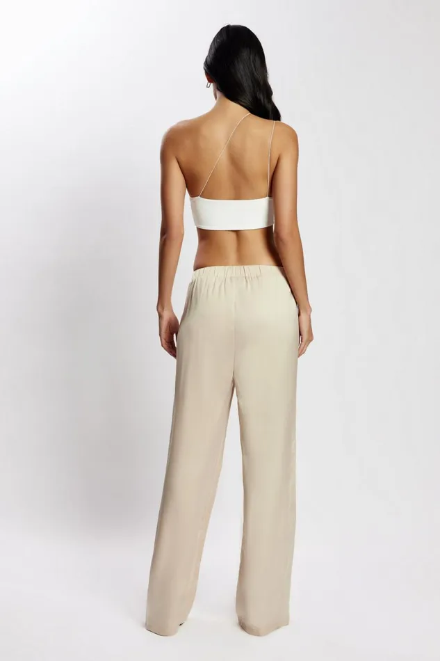 Meshki Crop Tops Montana Ruched Cut Out Crop Top 8211 White White 8211 Women Meshki Crop Tops Montana Ruched Cut Out Crop Top 8211 White White 8211 Women