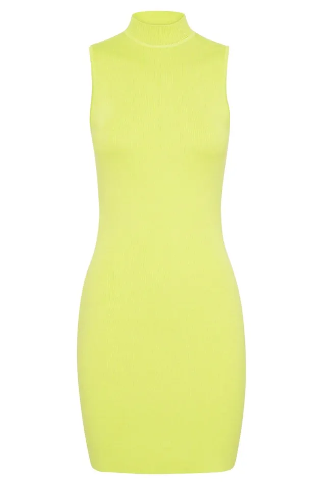 Meshki Mini Dresses Delia Sleeveless Knit Mini Dress 8211 Fresh Green Freshgreen 8211 Women Meshki Mini Dresses Delia Sleeveless Knit Mini Dress 8211 Fresh Green Freshgreen 8211 Women