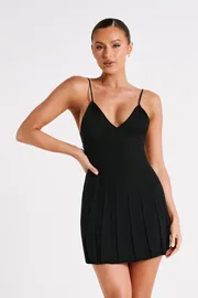 Meshki Mini Dresses Kendra Rib Knit Mini Dress 8211 Black Black 8211 Women