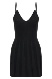 Meshki Mini Dresses Kendra Rib Knit Mini Dress 8211 Black Black 8211 Women