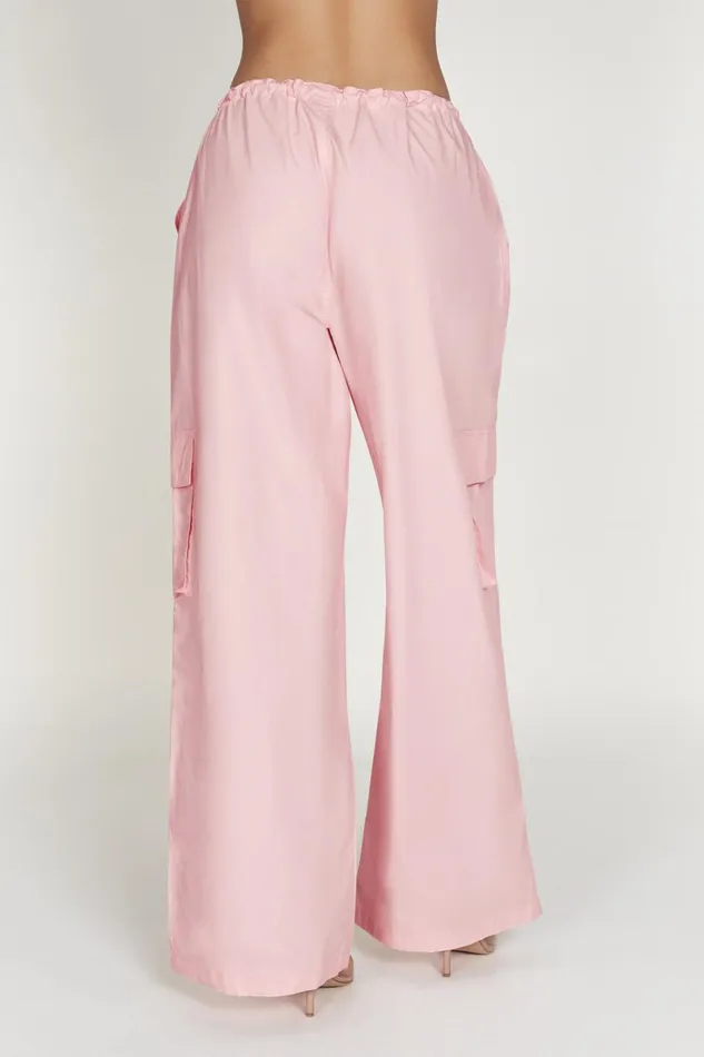Meshki Pants Amara Parachute Pants 8211 Baby Pink Babypink 8211 Women