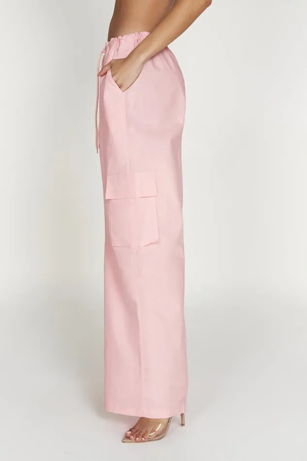 Meshki Pants Amara Parachute Pants 8211 Baby Pink Babypink 8211 Women