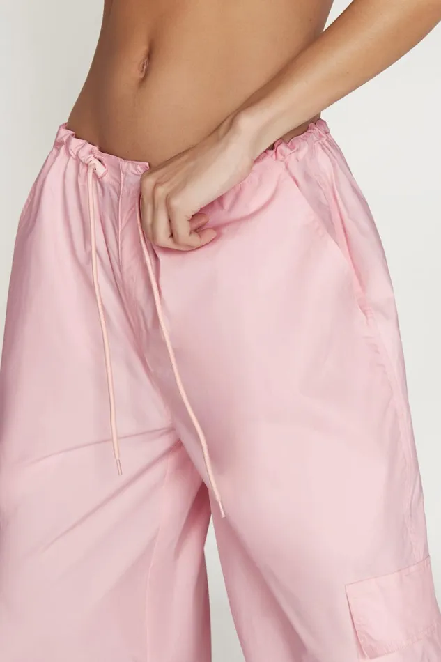 Meshki Pants Amara Parachute Pants 8211 Baby Pink Babypink 8211 Women