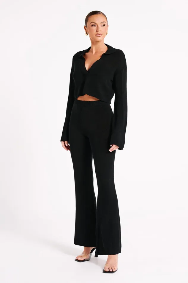 Meshki Pants Carlota Knit Pants 8211 Black Black 8211 Women