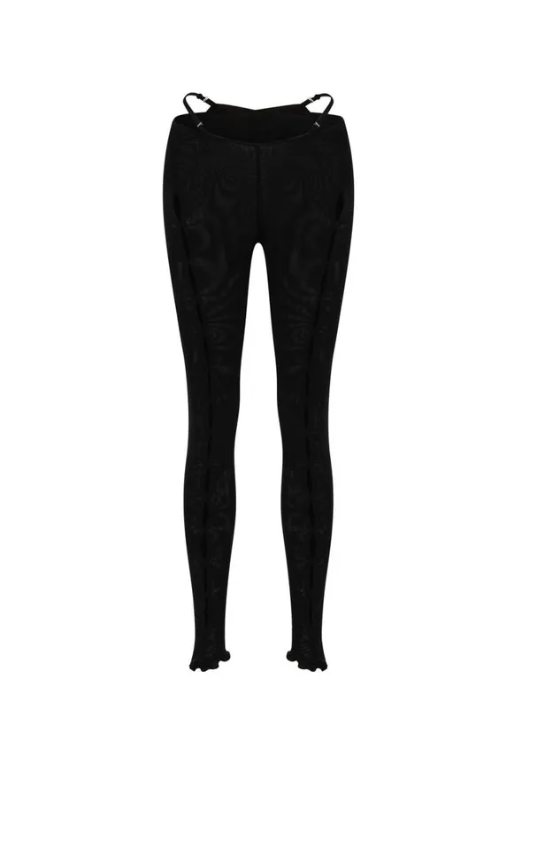 Meshki Pants Gabriella Cutout Full Length Pants 8211 Black Black 8211 Women Meshki Pants Gabriella Cutout Full Length Pants 8211 Black Black 8211 Women