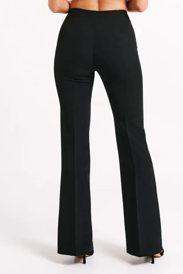 Meshki Pants Loretta Fit and Flare Tailored Pant 8211 Black Black 8211 Women