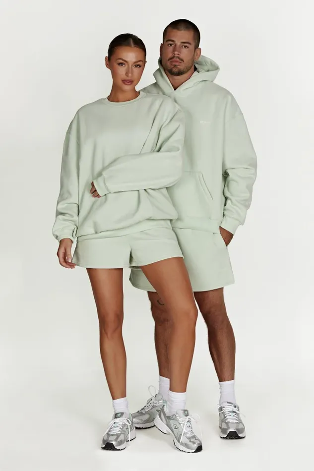 Meshki Shorts Jude Unisex Jogger Short 8211 Light Sage Lightsage 8211 Women
