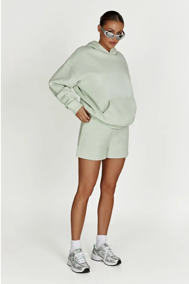 Meshki Shorts Jude Unisex Jogger Short 8211 Light Sage Lightsage 8211 Women