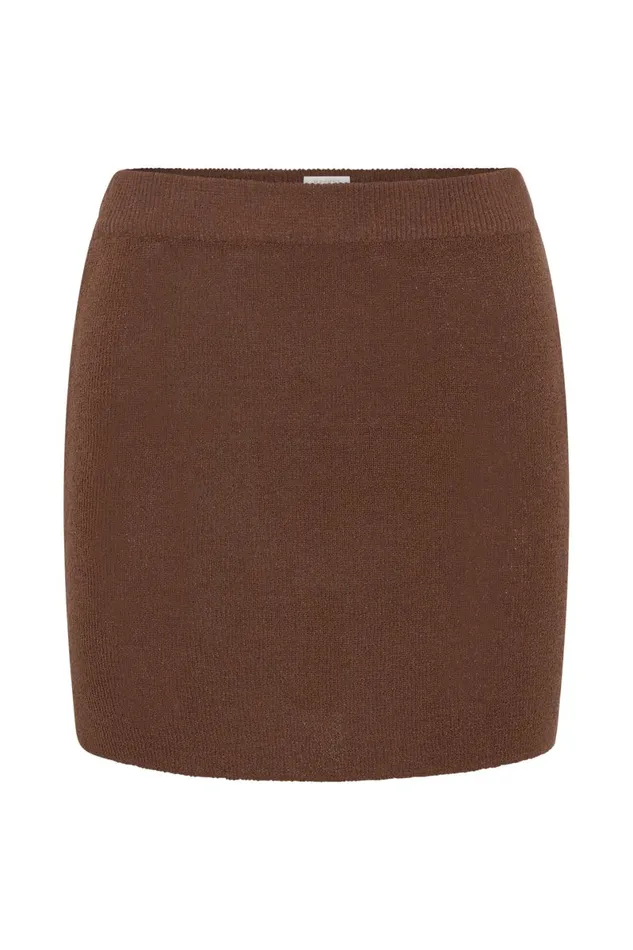 Meshki Skirts Esme Knit Mini Skirt 8211 Clay Clay 8211 Women
