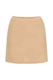 Meshki Skirts Kyra Waffle Mini Skirt 8211 Apricot Apricot 8211 Women