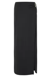 Meshki Skirts Suri Slinky Maxi Skirt With Hardware 8211 Black Black 8211 Women