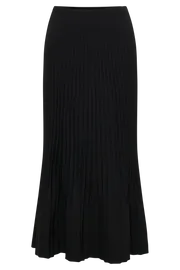 Meshki Skirts Twyla Pleated Suiting Maxi Skirt 8211 Black Black 8211 Women