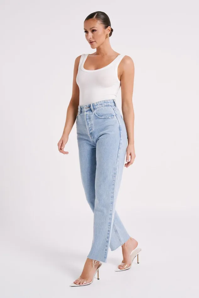 Meshki Sleeveless Tops Chandler Modal Tank Top 8211 White White 8211 Women