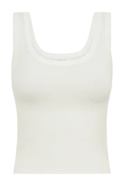 Meshki Sleeveless Tops Chandler Modal Tank Top 8211 White White 8211 Women