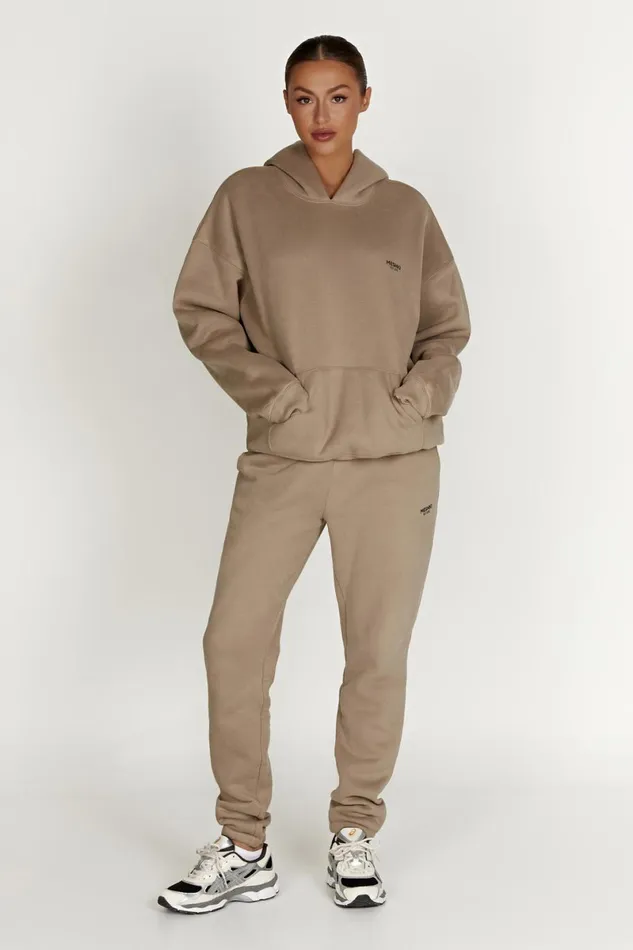 Meshki Sweaters and Hoodies Bernie Oversized Unisex Hoodie 8211 Cement Cement 8211 Women